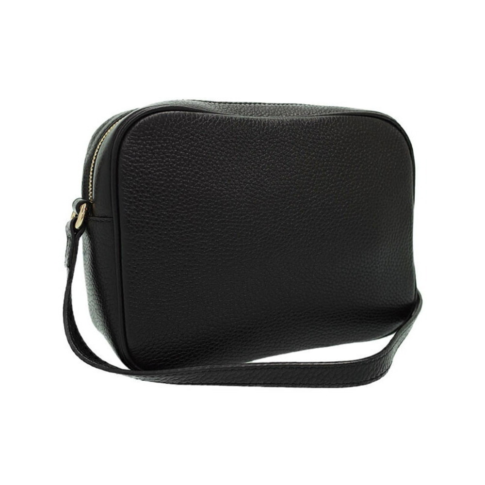 Gucci Leather Crossbody Disco GG Interlocking Bag Pebbled Soho Tassel